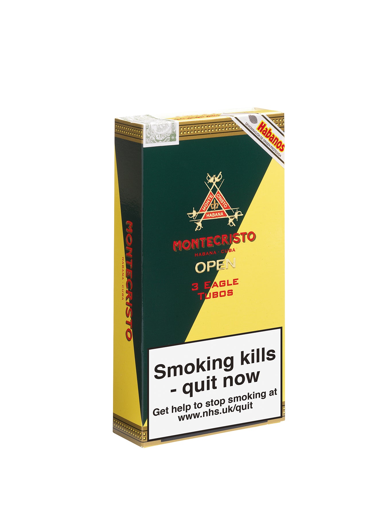 Montecristo Open Eagle Tubos Pack of 3