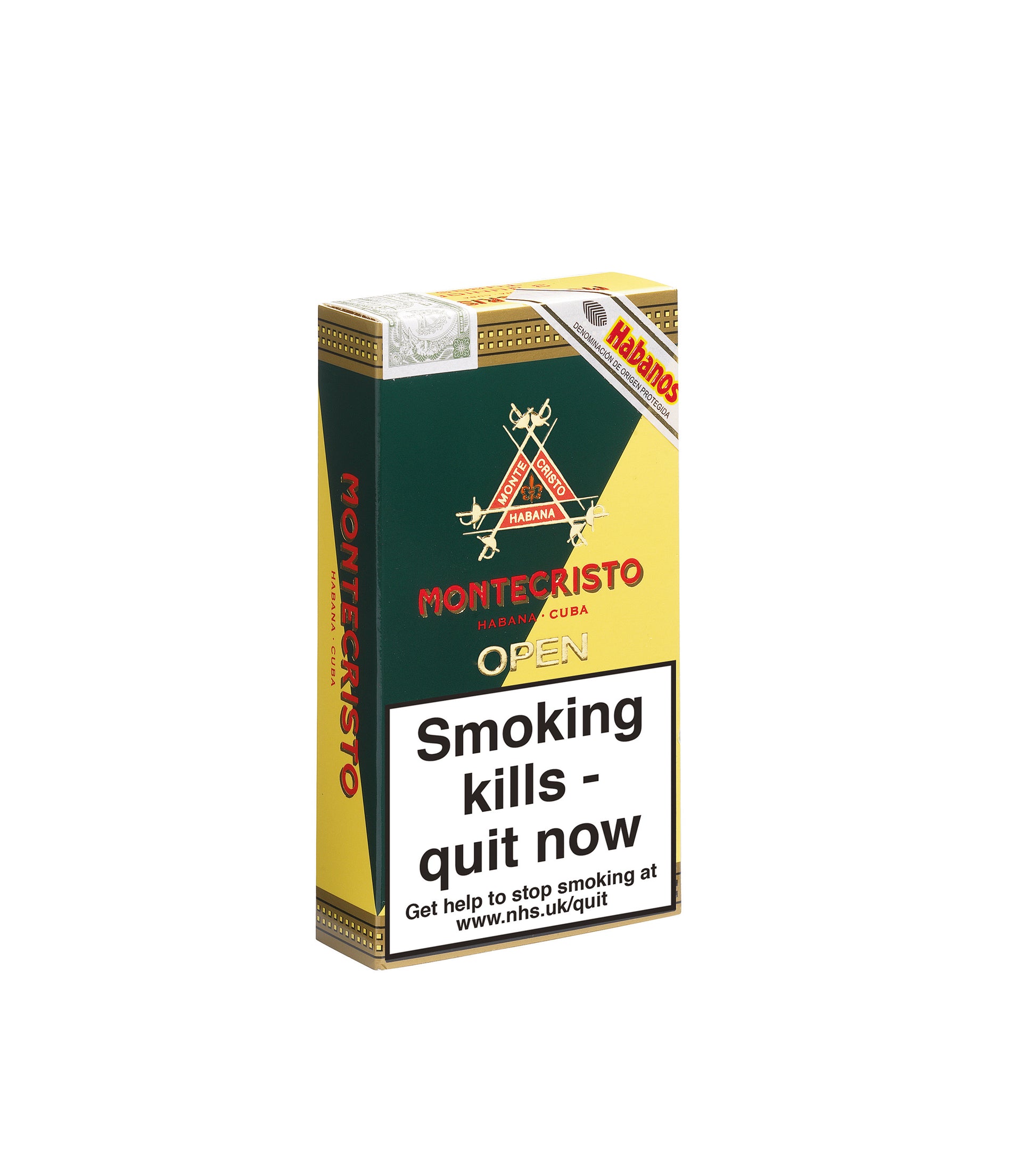 Montecristo Open J Tubos Pack of 3