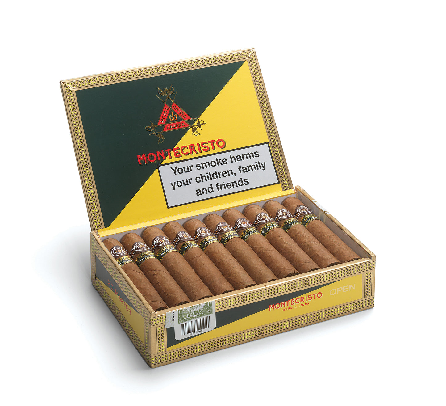 Montecristo Open Master Box of 20
