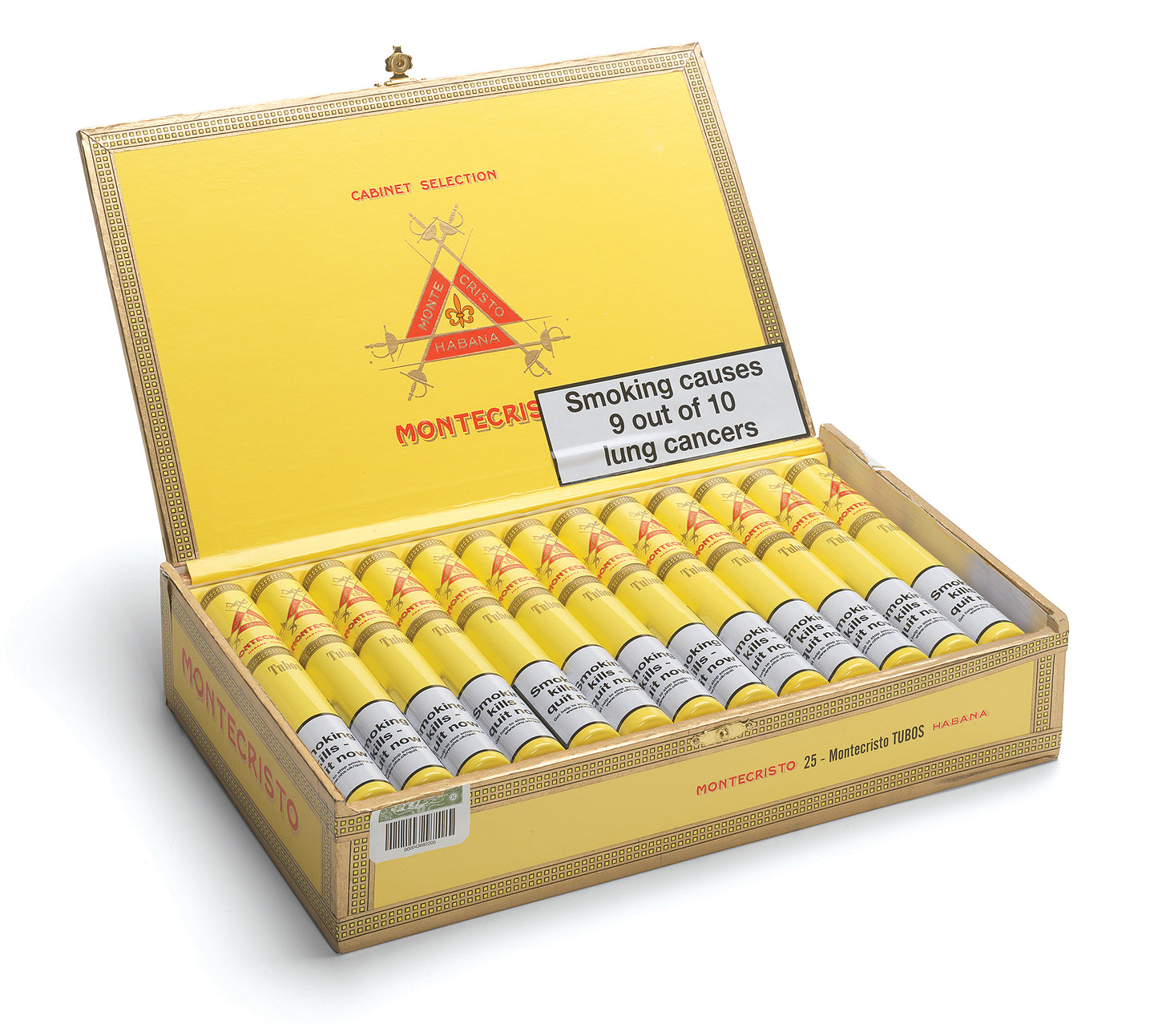 Montecristo Tubos Box of 25