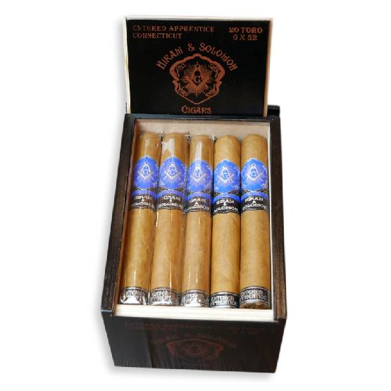 Hiram & Solomon Entered Apprentice Toro Box of 20