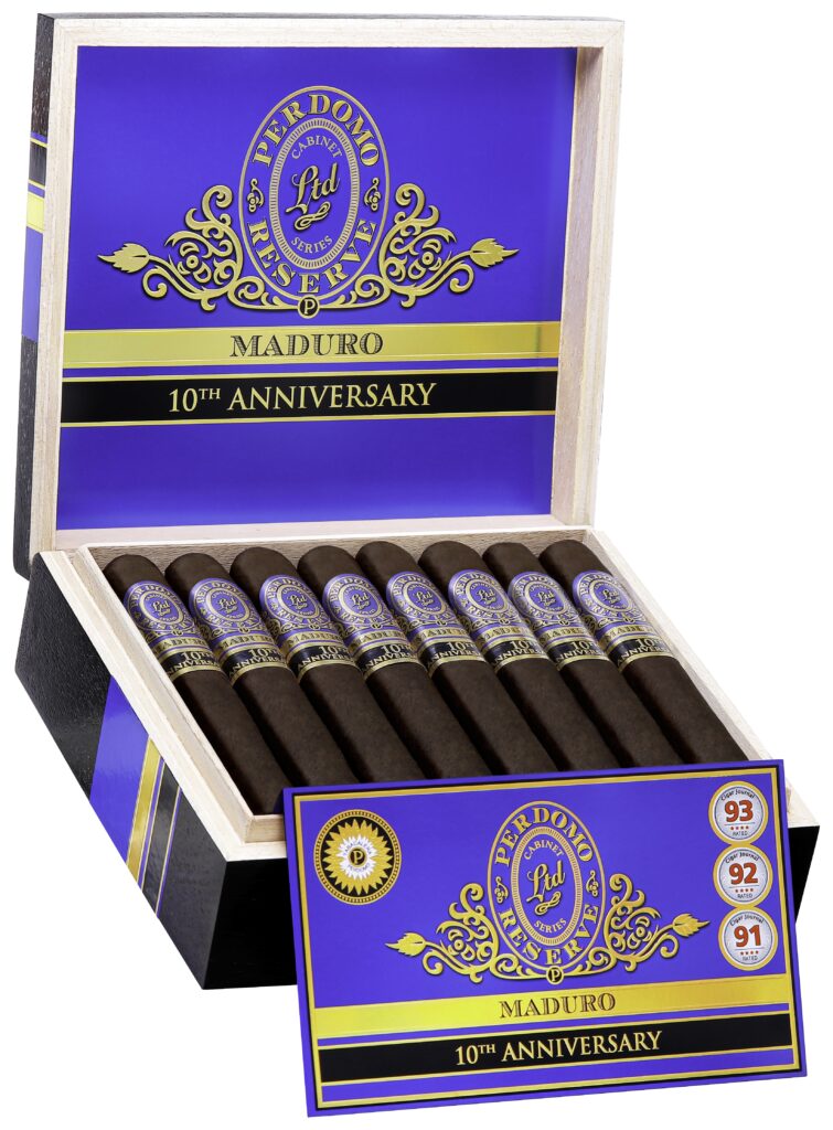 Perdomo Reserve 10th Anniversary Maduro Robusto Box of 25