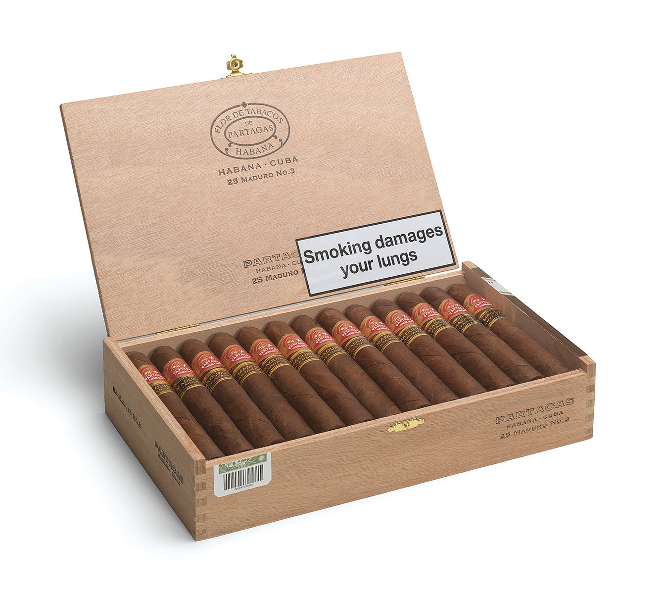 Partagas Linea Maduro No. 3 Box of 25