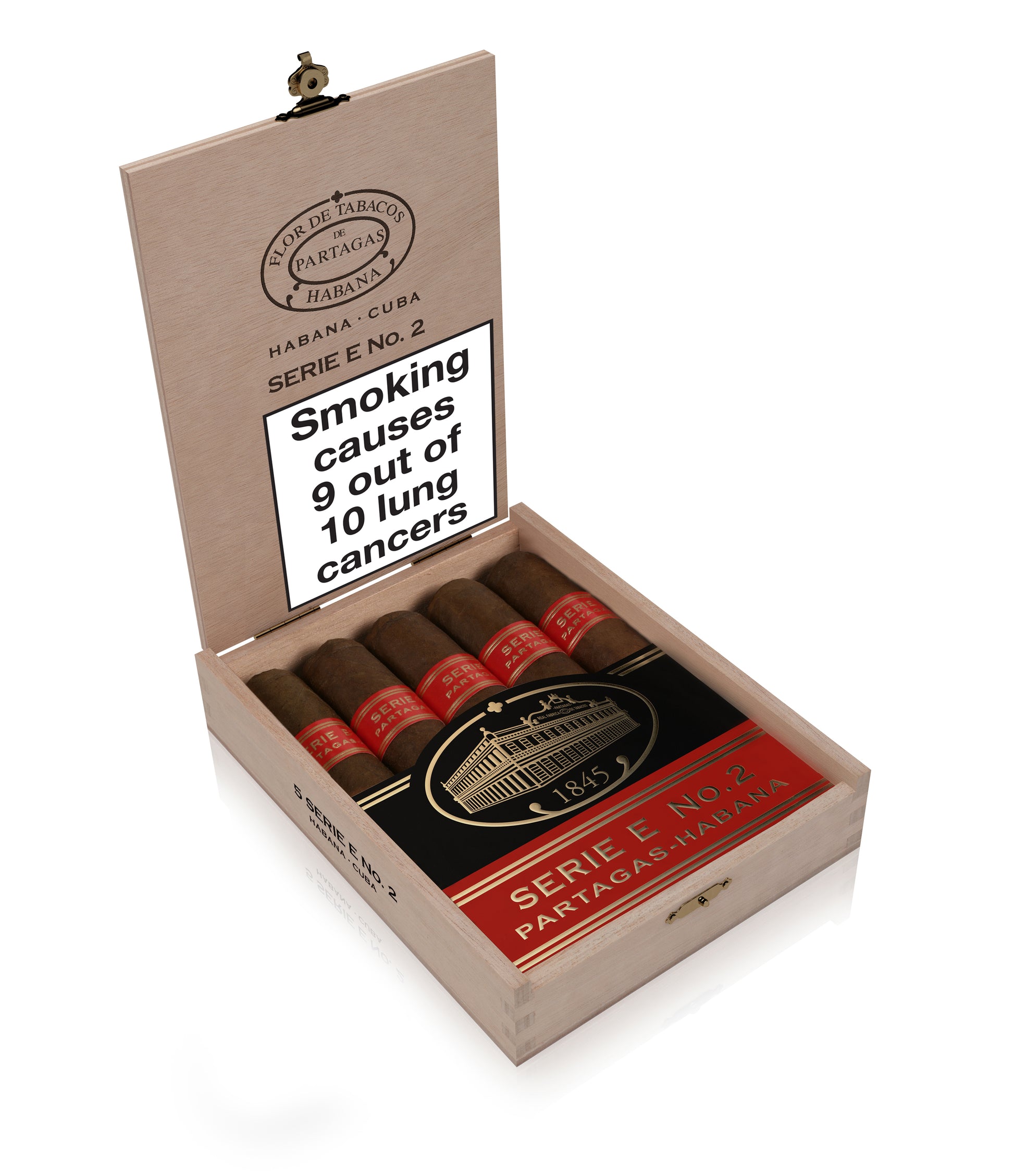 Partagas Serie E No. 2 Box of 5