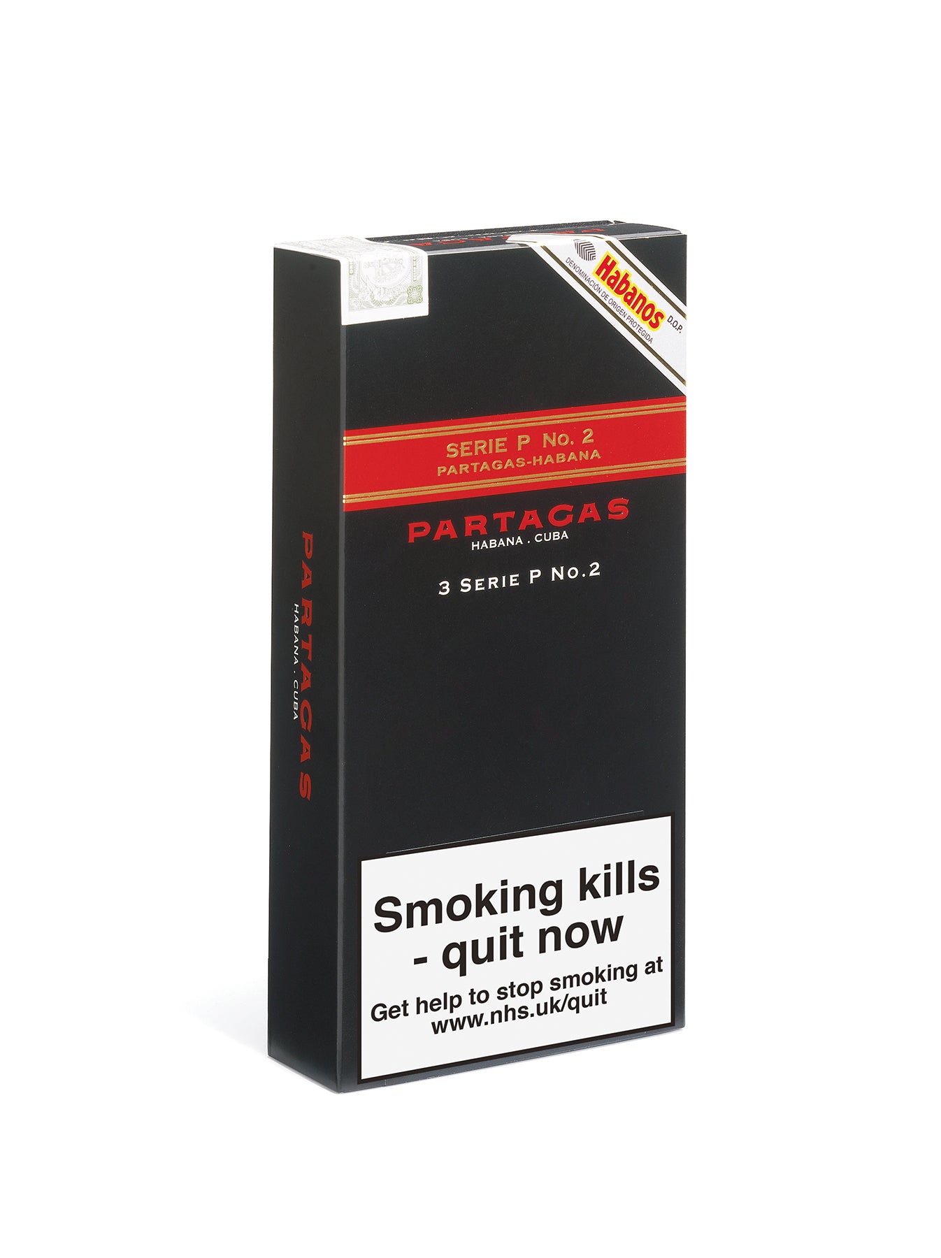 Partagas Serie P No. 2 Tubos Pack of 3