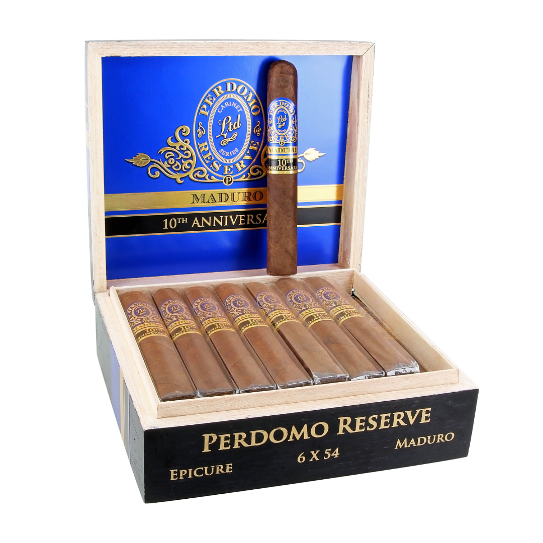 Perdomo Reserve 10th Anniversary Maduro Epicure Box of 25