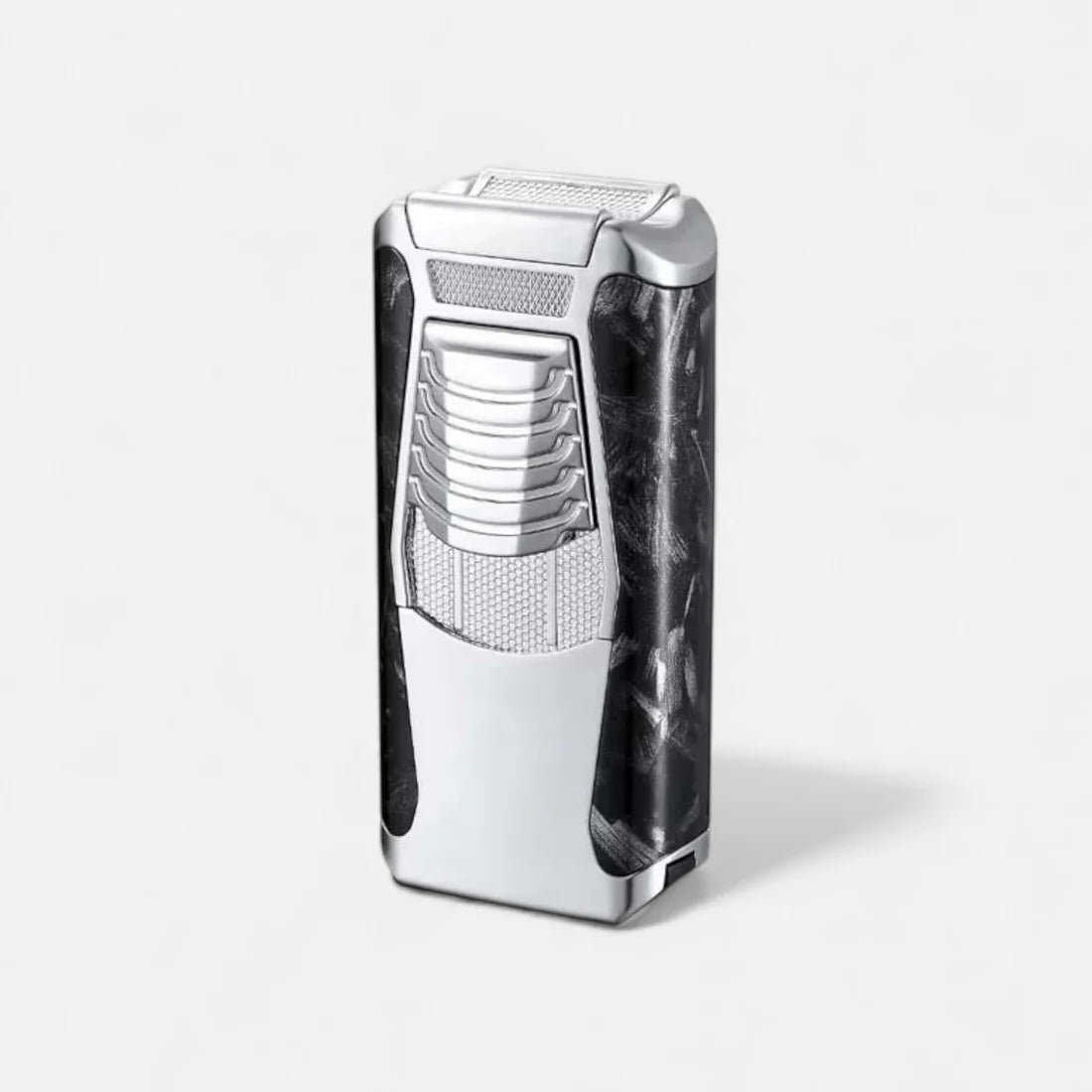 Omni Carbon-Line Edition Lighter - Silver Forged