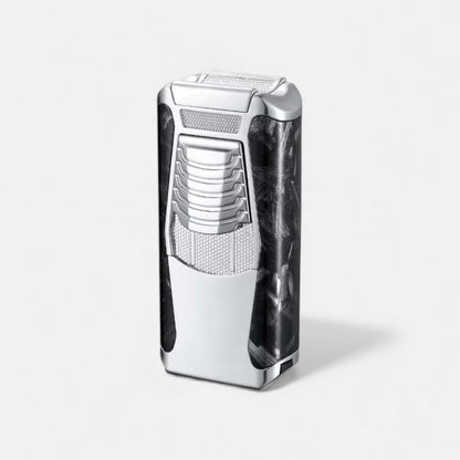 Omni Carbon-Line Edition Lighter - Silver Forged