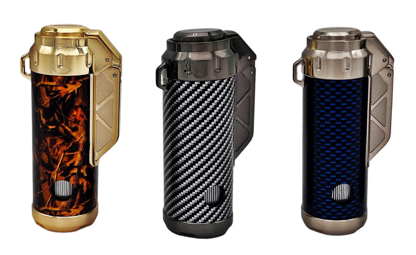 Honest Piccadilly Cigar Lighter With Punch - Gunmetal