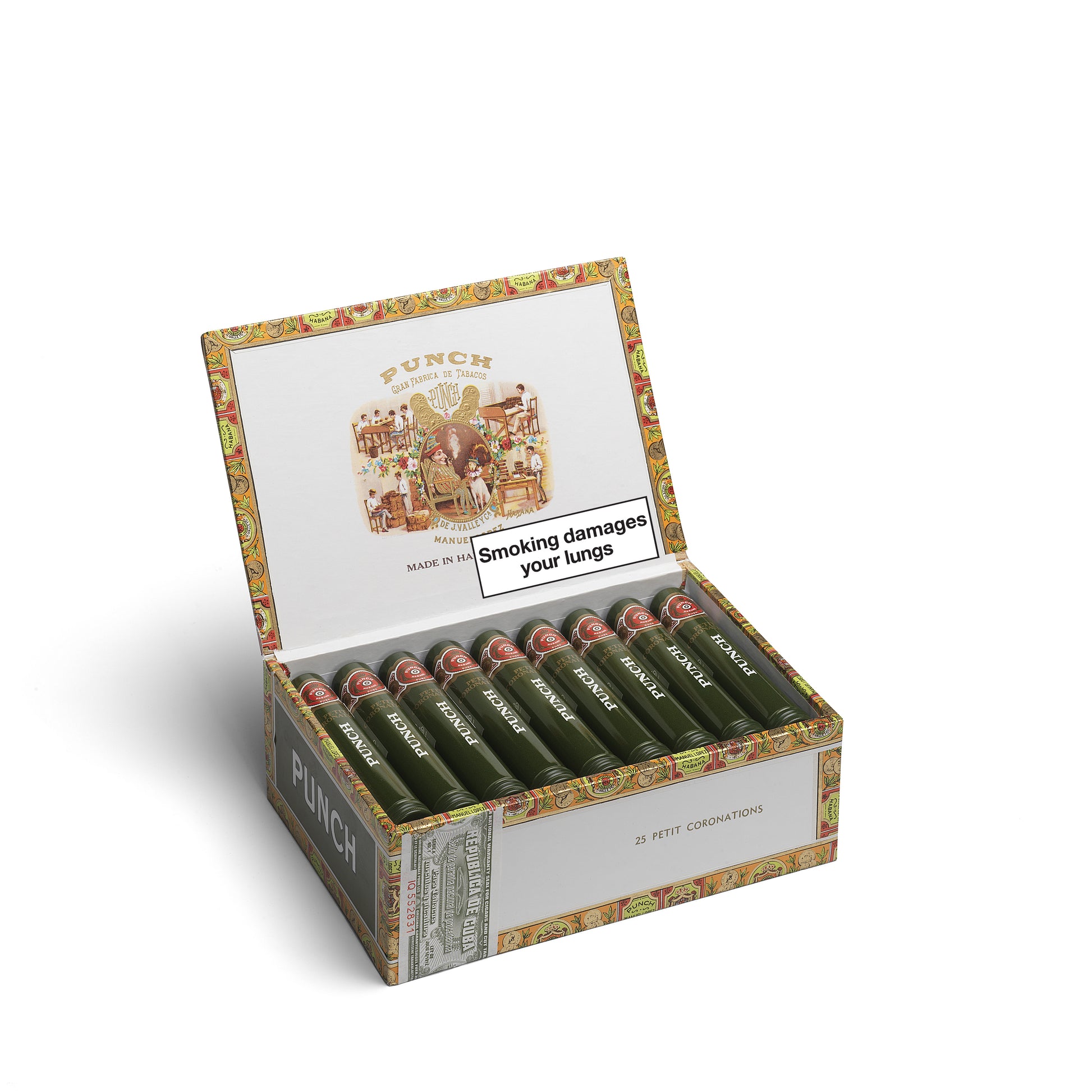 Punch Petit Coronations Tubed Box of 25