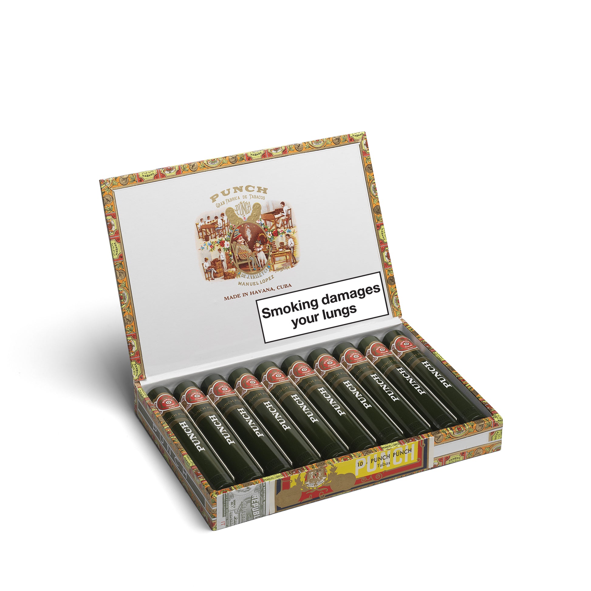 Punch Punch Tubos Box of 10