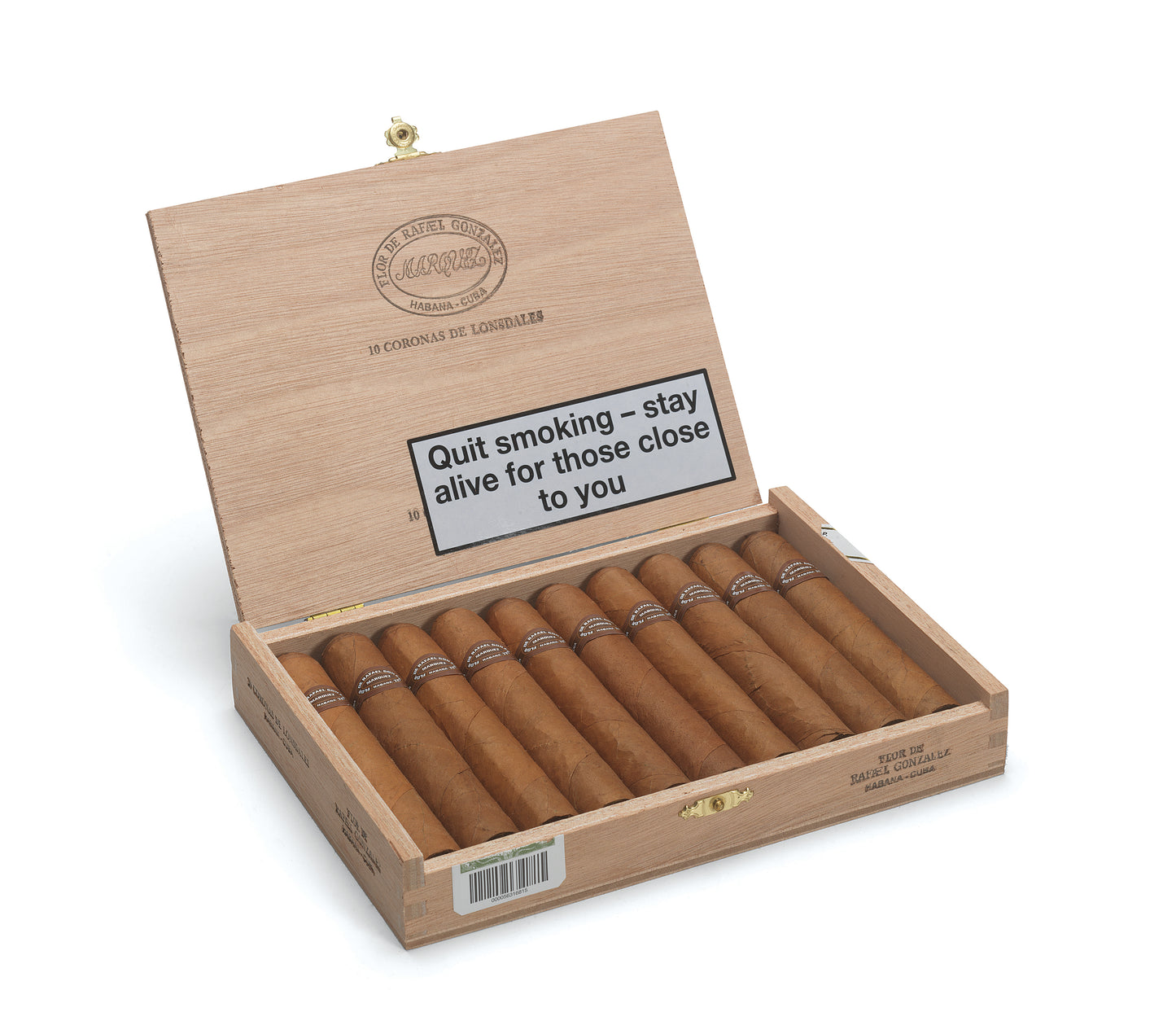 Rafael Gonzalez Coronas de Lonsdales Box of 10