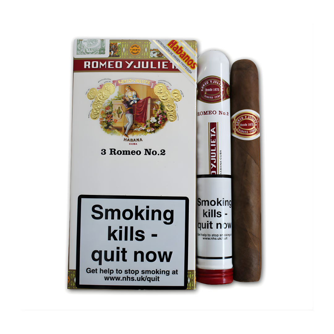 Romeo y Julieta No. 2 Tubos Box of 3
