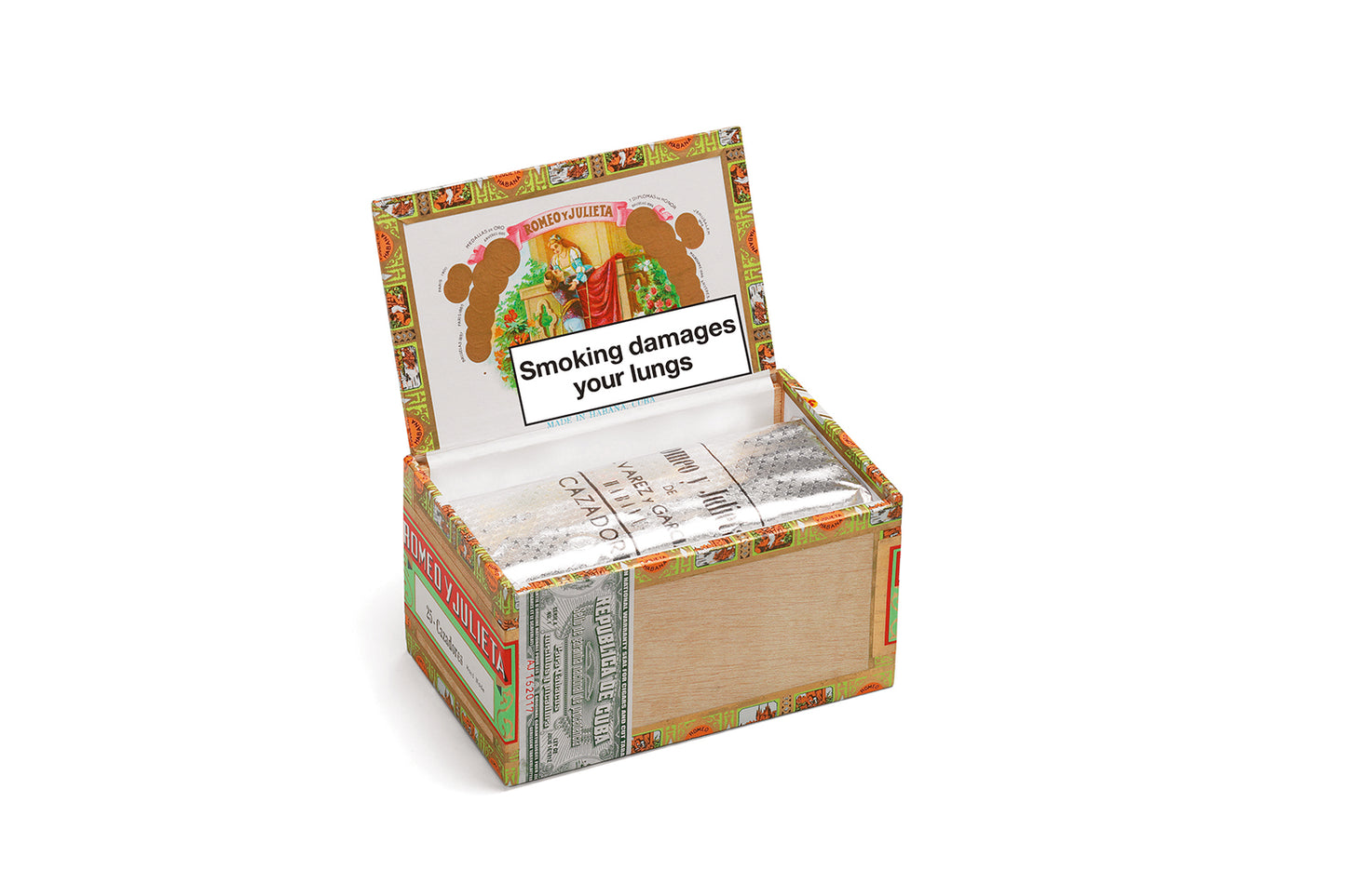 Romeo y Julieta Cazadores Box of 25