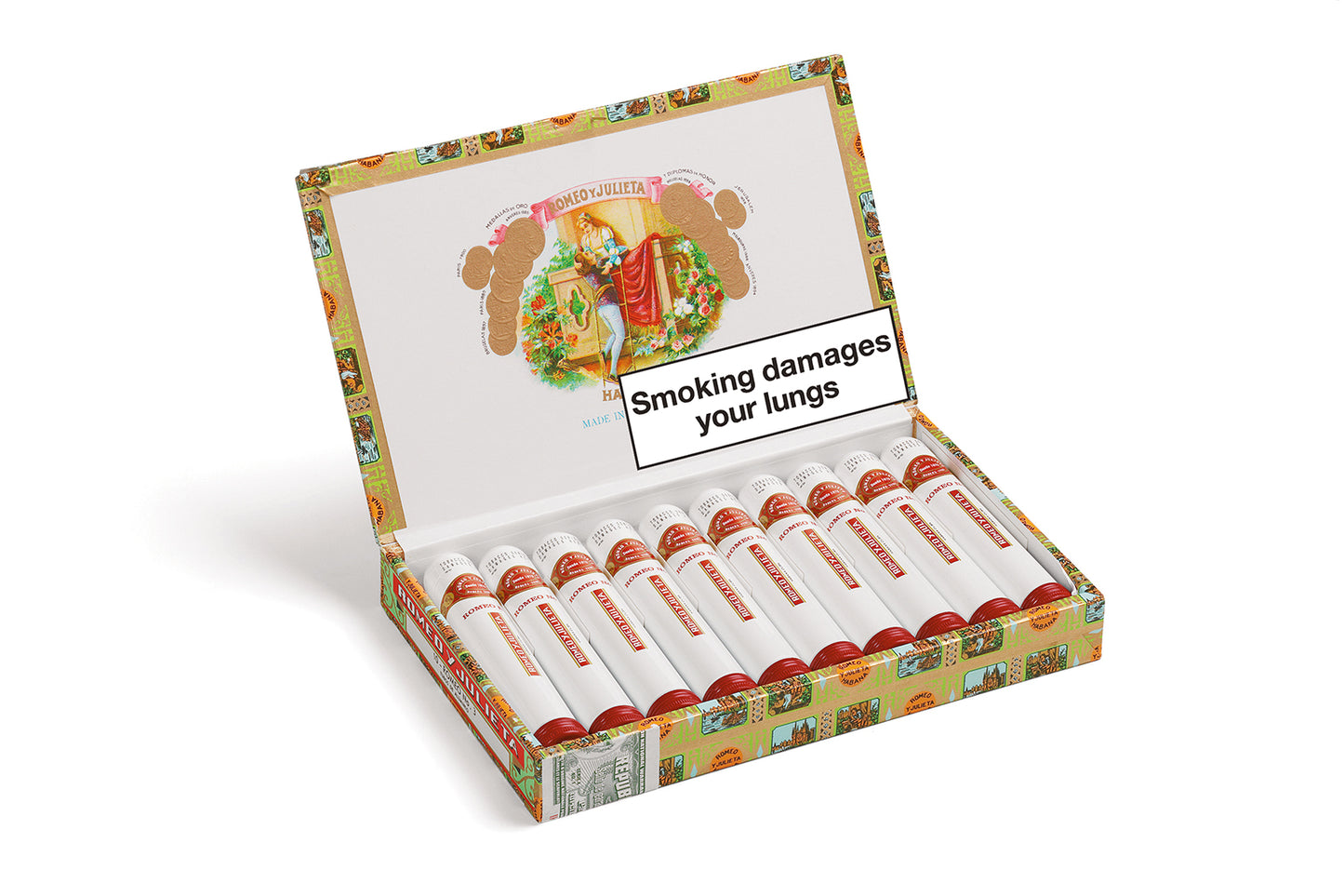 Romeo y Julieta No. 3 Tubos Box of 10