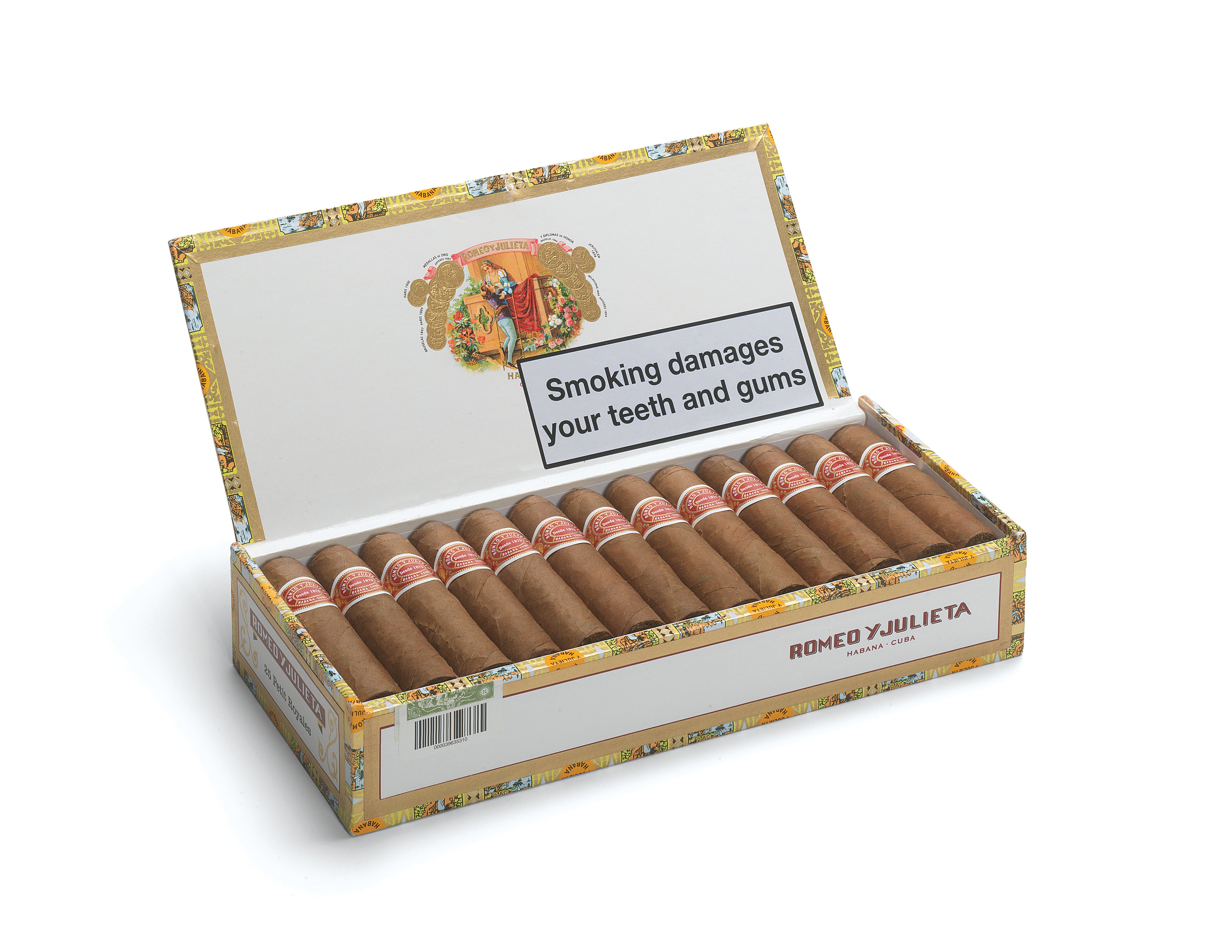 Romeo y Julieta Petit Royales Box of 25