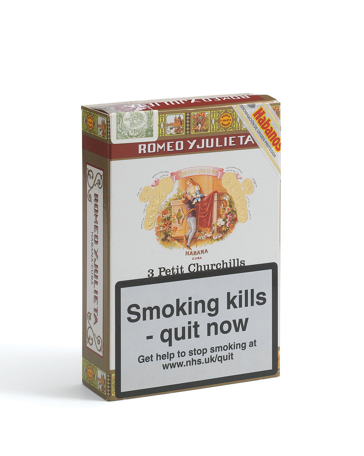 Romeo y Julieta Petit Churchill Tubos Pack of 3