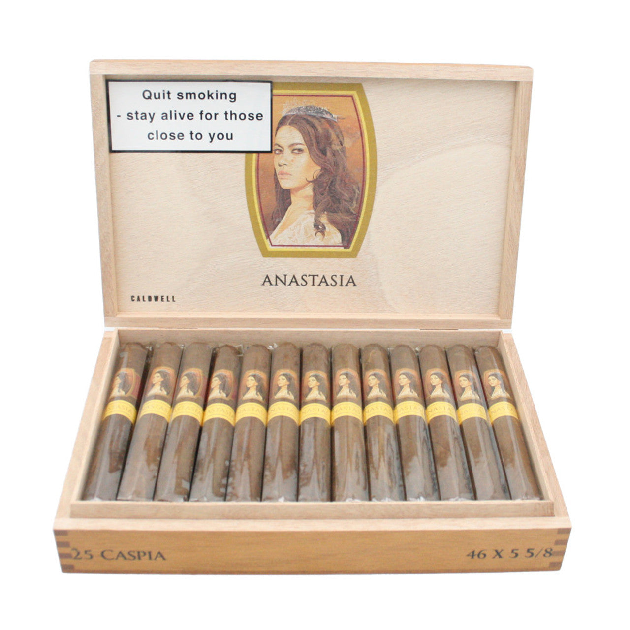 Caldwell Anastasia Caspia Corona Gorda Box of 25