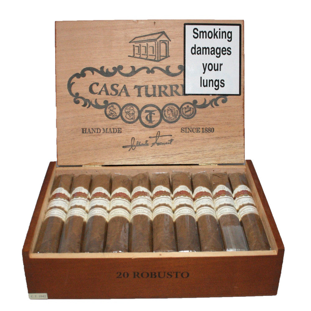 Casa Turrent 1942 Robusto Box of 20 - 01