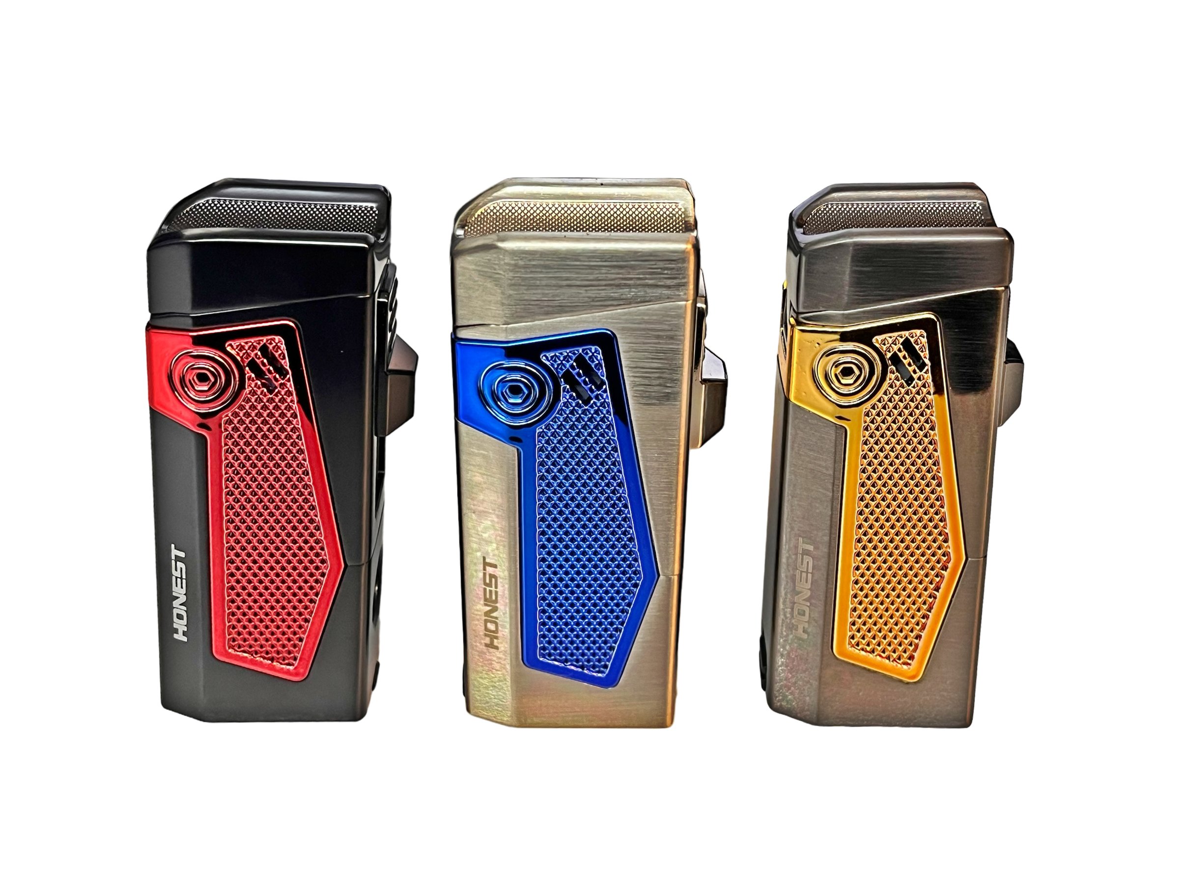 Honest Hamlet Cigar Lighter - White Nickel