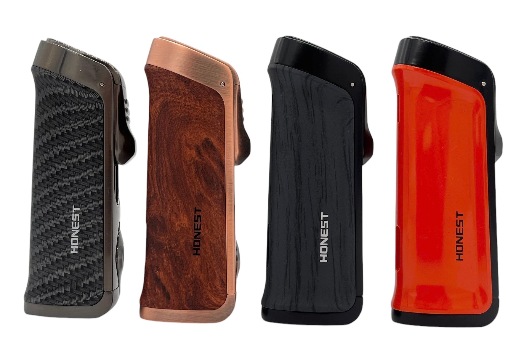 Honest Hutton Twin Jet cigar lighter with punch - Blue