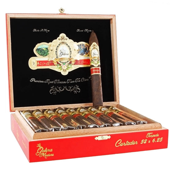 La Galera Maduro Cortador Torpedo Box of 20