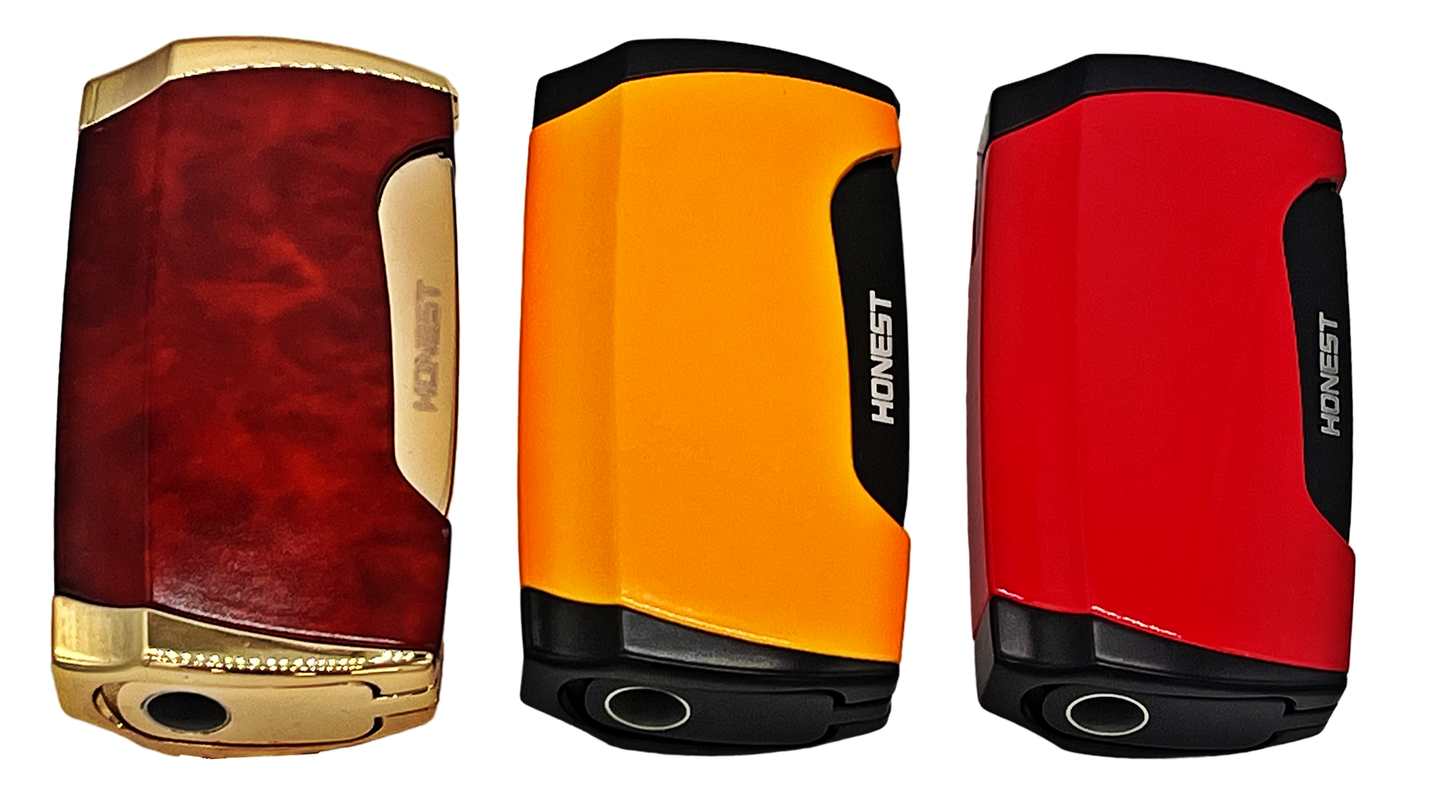 Honest Orion Cigar Lighter With Punch - Yellow