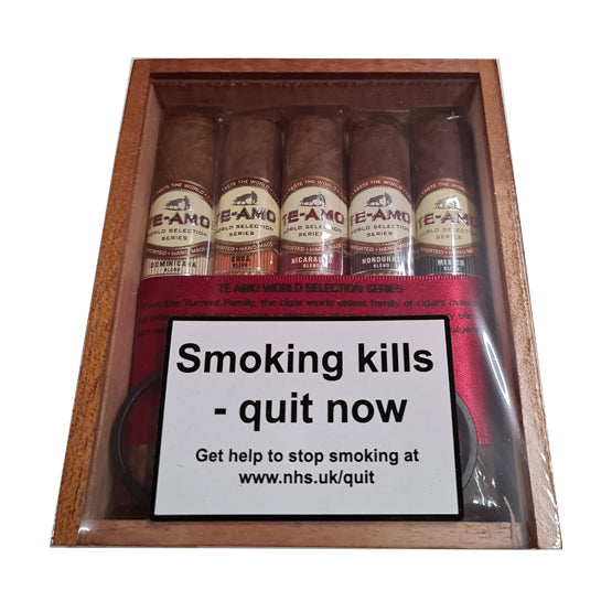 Te Amo World Selection Series Robusto Gift Box of 5