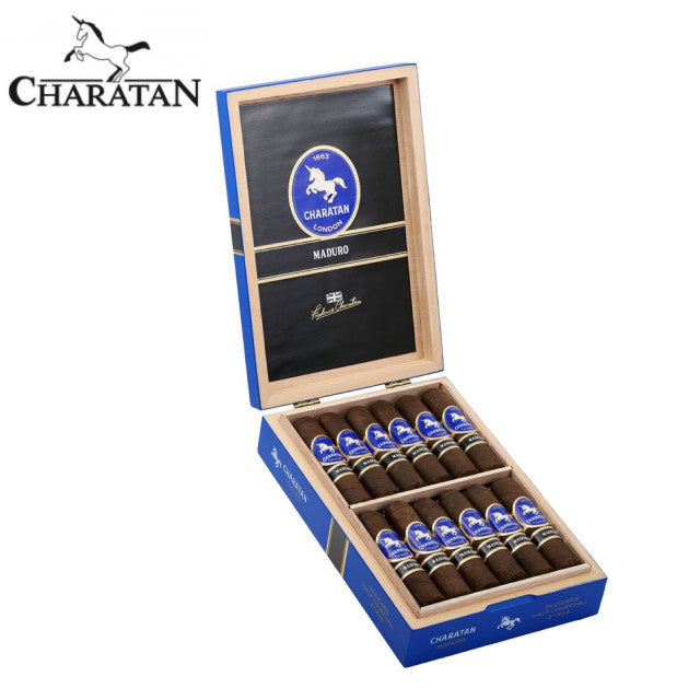 Charatan Maduro Half Churchill Box of 24 - 01